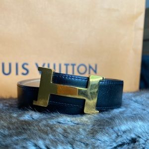 Hermès Réversible belt size 75